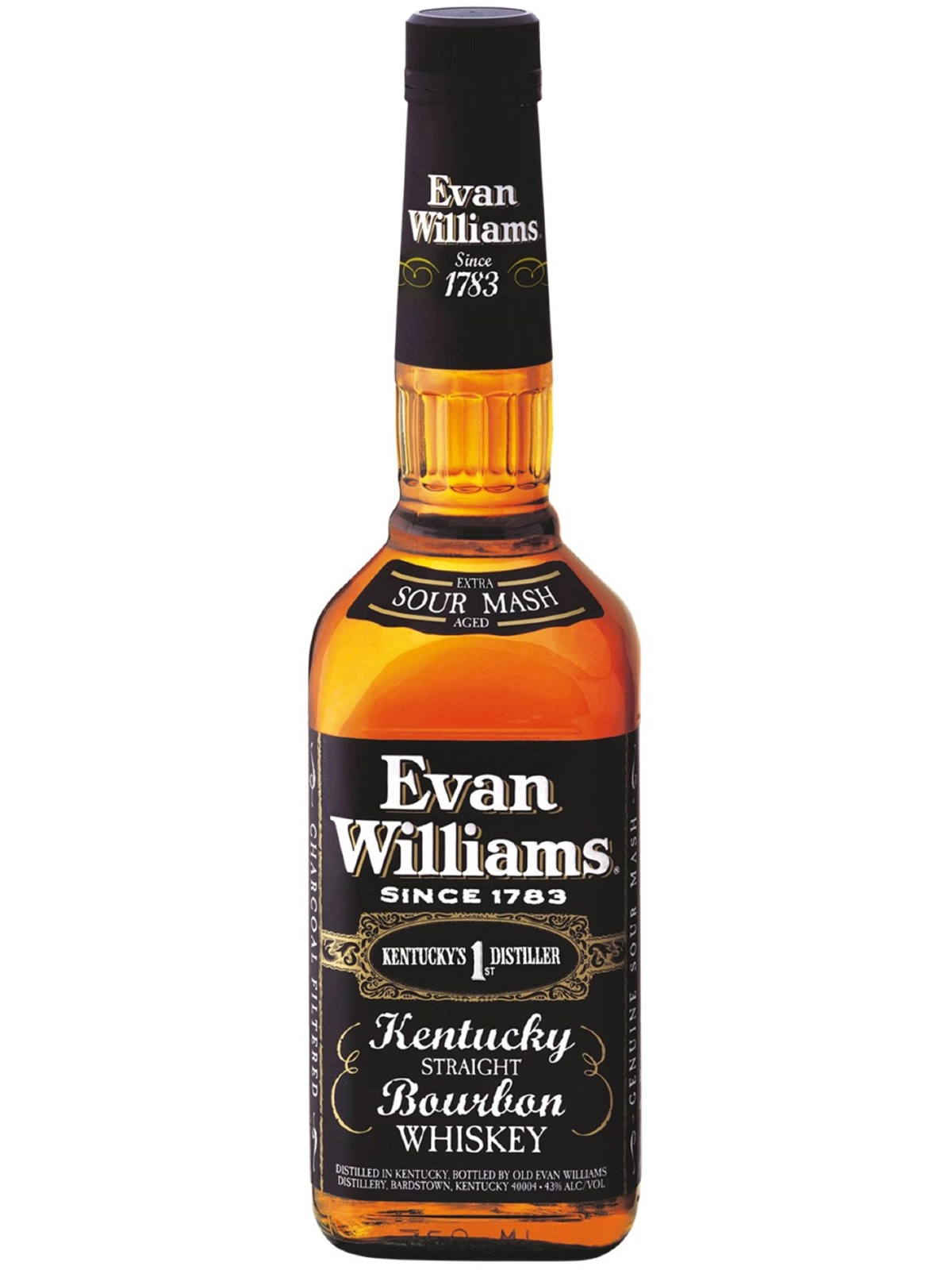 Evan Williams Black Label Bourbon Whiskey 700ml